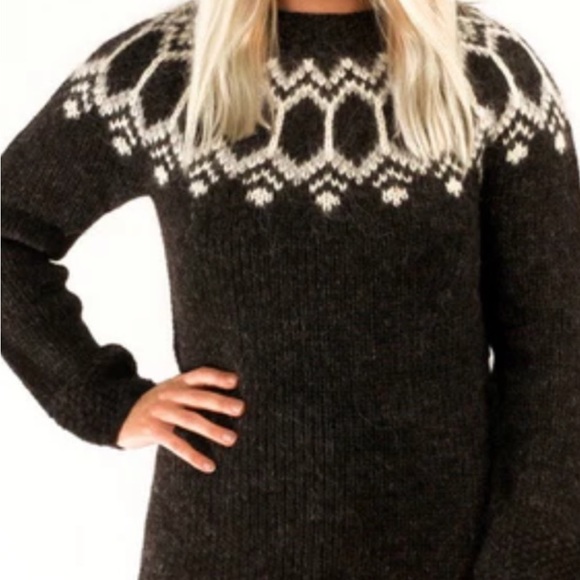 Nordic store Sweaters - NORDIC STORE  TIGHT FIT WOOL PULLOVER BLACK